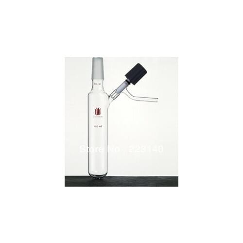 F571050 Flask, Reaction tube, Male Joint, Capacity:50ml, Joint:14/20, Valve Size:0-4mm