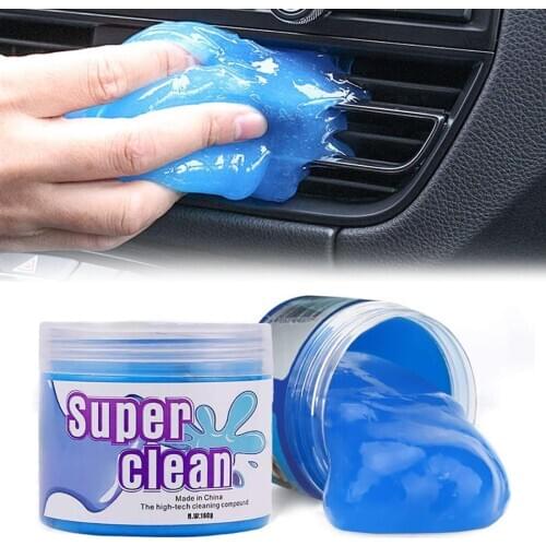 Car Air Vent Cleaning Gel Slime Interior Detailing Dashboard Laptop Keyboard Putty Dust Removal Tool Corner Gap Cleaner Mud