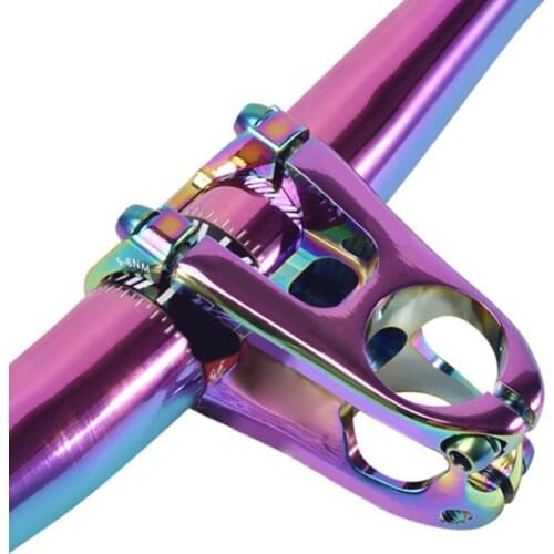 MTB Mountain Road Bike Bicycle CNC Ultralight Hollow Rainbow Handlebar Stem удлинитель руля вело manillar carbono mtb