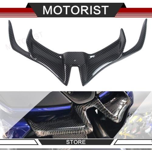 For YAMAHA YZF R15 V3.0 V3 VVA 2017 2018 2019 Motorcycle Front Fairing Aerodynamic Winglets ABS Carbon fiber Protection Guards