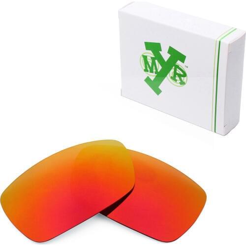 Mryok POLARIZED Replacement Lenses for Oakley Spike Sunglasses Fire Red