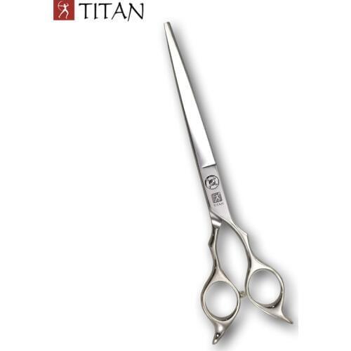Titan stainless steel scissors 7.0 inch big size hair dressing tool pet grooming scissors free ship