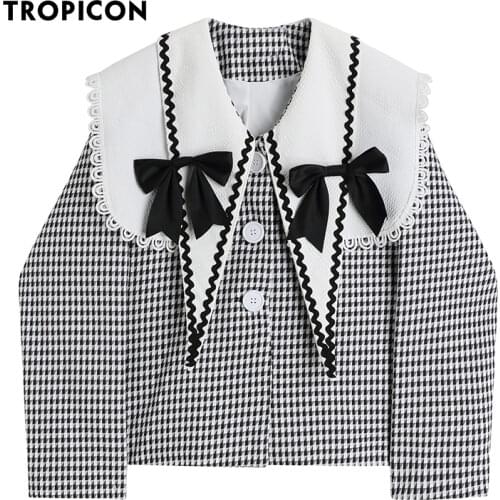 TROPICON Women's Plaid Shirts