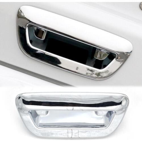 Rear Boot Tailgate Door Handle Bowl Chrome Cover Trim For Jeep Compass 2017 2018
