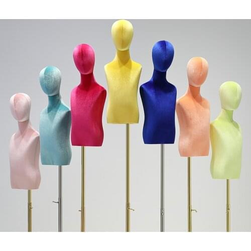 New 1-2year Wood Arm Color Hand Mannequin Body Stand Dress Child Sewing Model,Flexible Women,Adjustable Rack,Doll 1PC D406