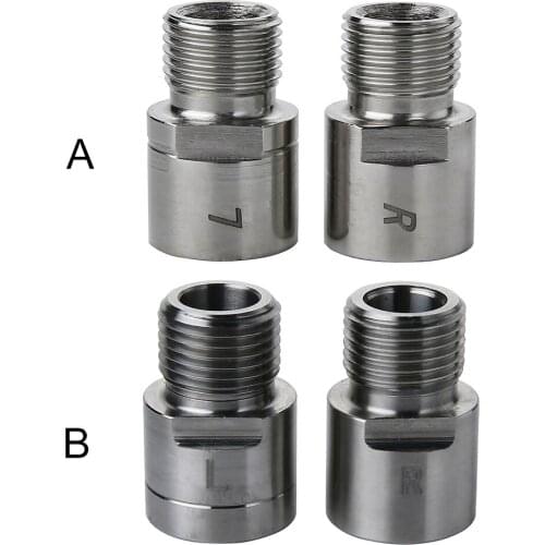 1Pair Steel Or Titanium Bike Pedal Extenders Bicycle Pedal Spacers For MTB Road 9/16 Inch Bike Pedal Adapters Spacers Bike Parts