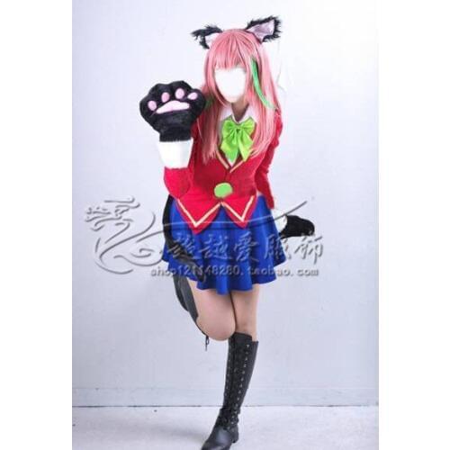 2017 Osomatsu kun Nyaa Hashimoto Nyaa-chan Osomastu-san Cosplay Costume Nya Cosplay Dress
