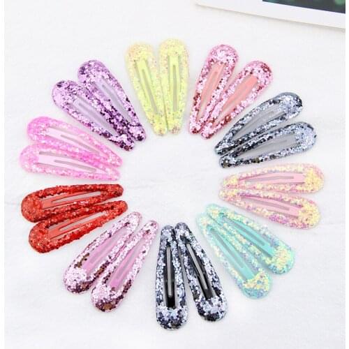 2021 Selling New Popular Shiny Cartoon BB Style Hairpin Barrettes for Child Girls Clamps Hair Claw Accessories Headwear