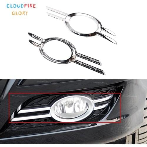 2118851174 2118851274 2118850822 2118850922 Front Bumper Foglamp Fog Light Chrome Grill Trim Pair Left Right For Benz W211