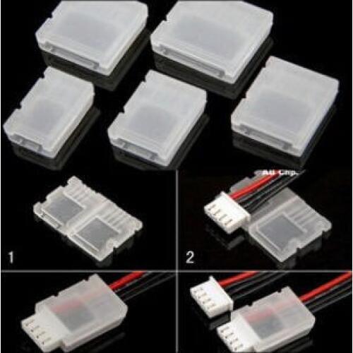 5PCS AB Clip Balance Connector Lipo Protective Case for JST-XH 2S 7.4V