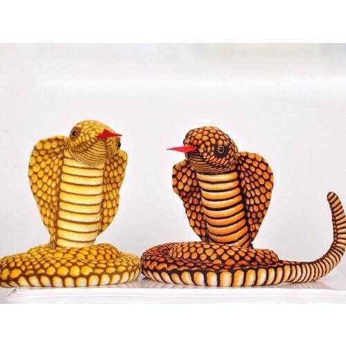 Baby Kid Plush Toy Simulation Cobra snake Birthday Gift Children Stuffed Toys snake animals