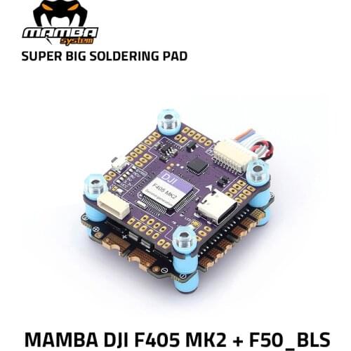 Diatone MAMBA DJI F405 MK2 Flight Control with F50 BLS ESC For RC Multicopter Drone RC Model