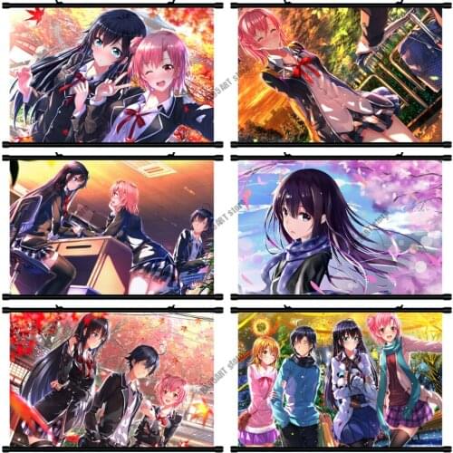 Canvas Painting Wall Art Anime My Youth Love Story Room Decor Posters and Prints Pictures for Living Kids Home Decoration Gift