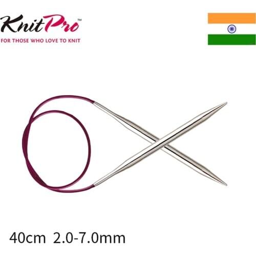 Knitpro Nova Metal 40 cm Fixed Circular Needle