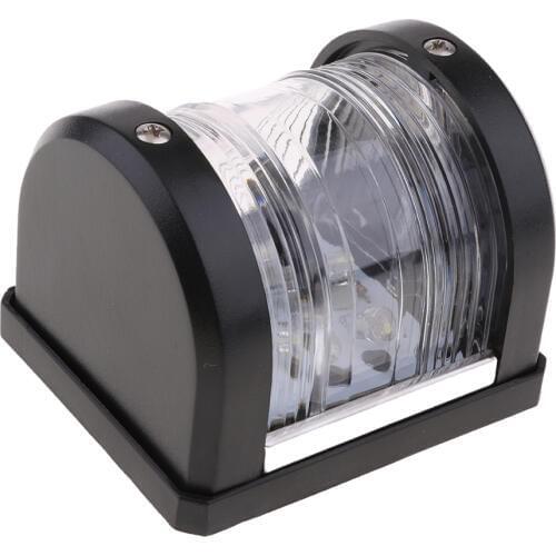 Marine Boat White Masthead LED Navigation Light Waterproof 2 Nautical Miles Non-Corrosive Non-Magnetic