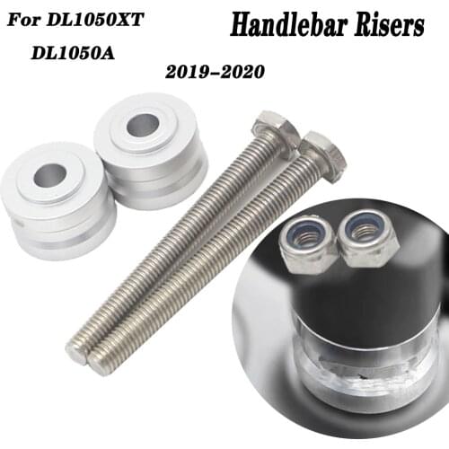 Motorcycle Accessories For Suzuki DL1050XT DL1050A V-Strom V Strom VSTROM DL1050 CNC Handlebar Risers Height Up Adapters