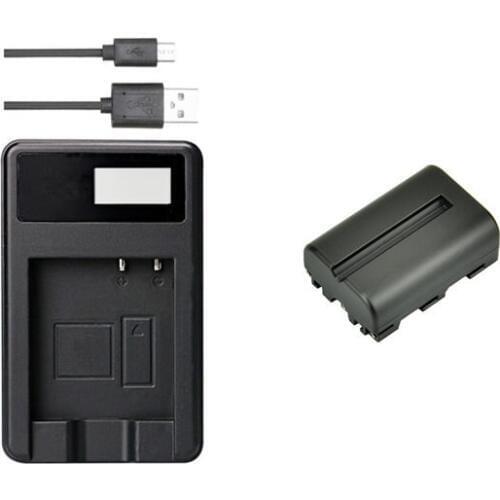 NP-FM500H NP FM500H Battery+USB Charger for Sony Alpha SLT-A57, A65, A65V, A77, A77V, A99, A100, A200, A300,A350,A560, A900
