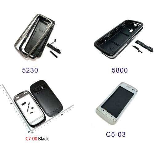 Complete front cover 5800 keyboard for Nokia 5800 battery back cover High quality housing+Keypad