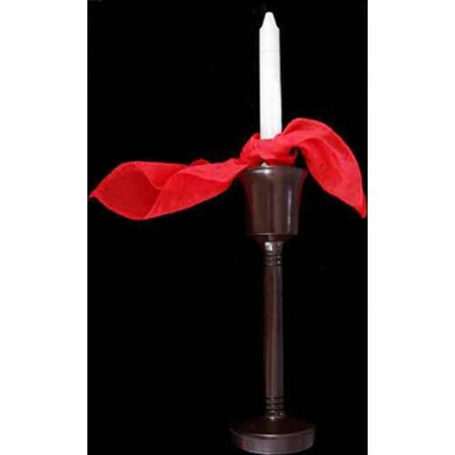 Silk Candle Tied - Magic Trick,Stage Magic,Gimmick,Close Up Magic Props,Mentalism,Comedy,Magia Toys Classic Joke Gadget