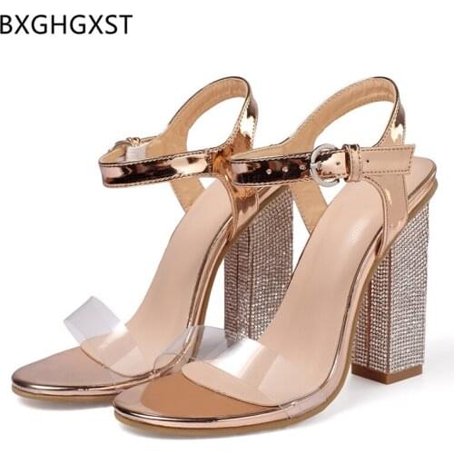 Pumps Women Shoes Jelly Sandals High Heels Sandals Women Ladies Shoes and Sandals Luxury Designer Shoes Talon Transparente Femme