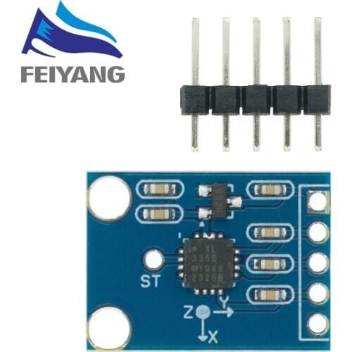 GY-61 ADXL335 Acelerometro 3-Axis Analog Output Accelerometer Module Angular Transducer 3V-5V