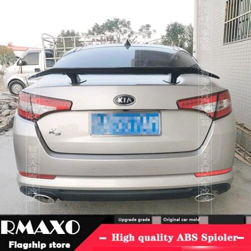 For Kia Optima Sedan Universal TF Spoiler 2011-2017 K5 Spoiler ABS plastic Material Car Rear Wing Color Rear Spoiler