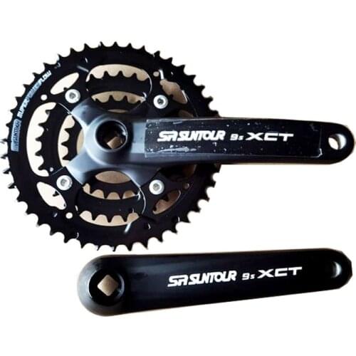 ST XCT alloy aluminum 27s bike crank with 22/32/44T discs 175mm crank arm MTB bicycle crankset
