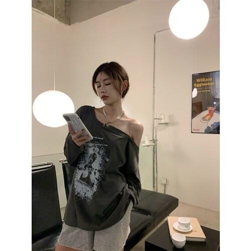 Женские футболки с длинным рукавом YUQI China At AliExpress