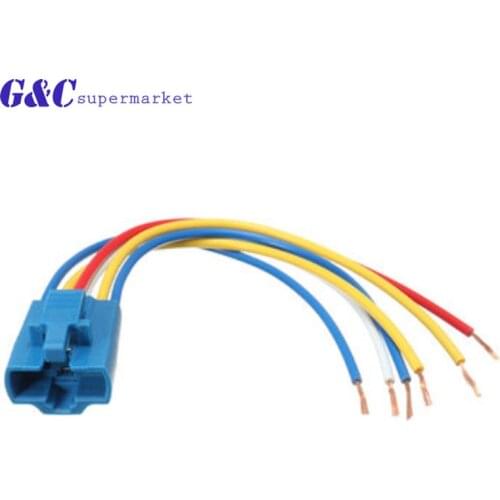 1 Pcs Wiring Socket Plug For 22mm 6 Pin Metal Push Buttons Switch Wire Socket diy electronics