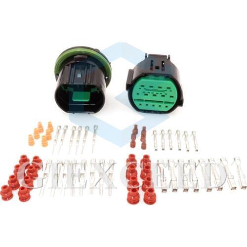 14 Pin GL301-14021 GL291-14021 Auto Headlight Plug Waterproof Electrial Socket Car Lamp Light Connector For KIA K2 K3 K5