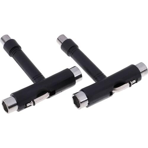 2 pieces/set of multifunctional skateboard and roller skating T tool all-in-one spanner high-quality repair tool new