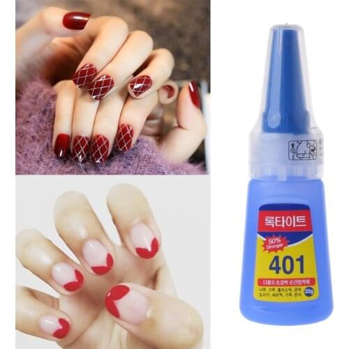 401 Rapid Fix Instant Fast Adhesive.20g Bottle Stronger Super Glue Multi-Purpose Jy05 21 Dropshipping