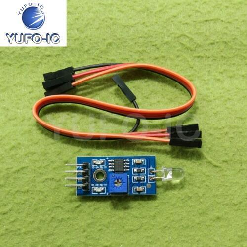 Free Ship 5pcs Photosensitive Diode Module Single Chip Microcomputer Module Robot Electronic Bricks Intelligent Car Cn07