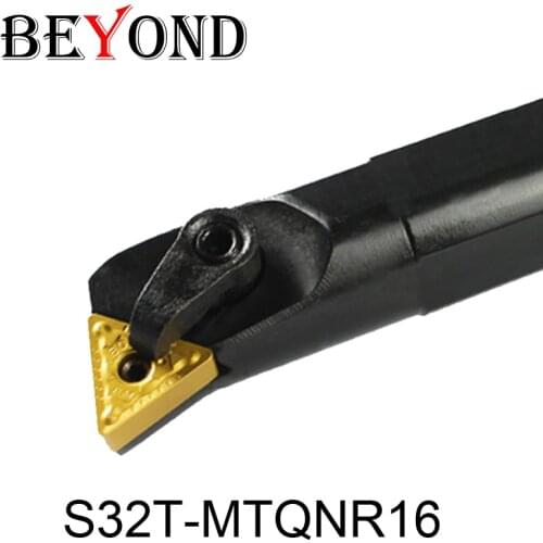 BEYOND Factory Outlets S32T MTQNR MTQNL S32T-MTQNR16 S32T-MTQNL16 Lathe Cutter Tools Internal Turning Tool Holder CNC Boring Bar