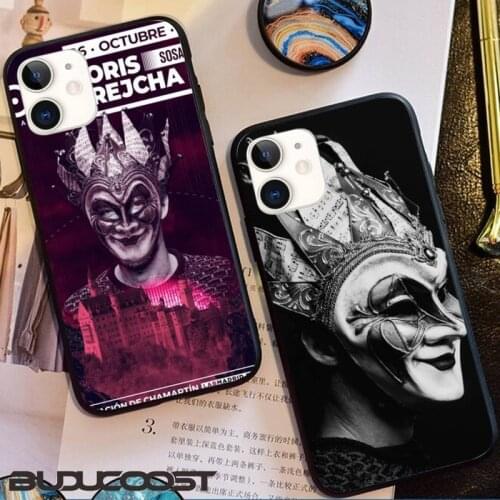 Hrmes DJ Boris Brejcha Phone Case for iphone 11 Pro 11 Pro Max X XS XR XS MAX 8plus 7 6splus 5s se 7plus SE 2020 case