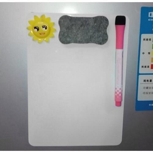 21*15cm Magnet whiteboard Waterproof Whiteboard Writing Board Magnetic Fridge Erasable Message Board Memo Pad Drawing Board