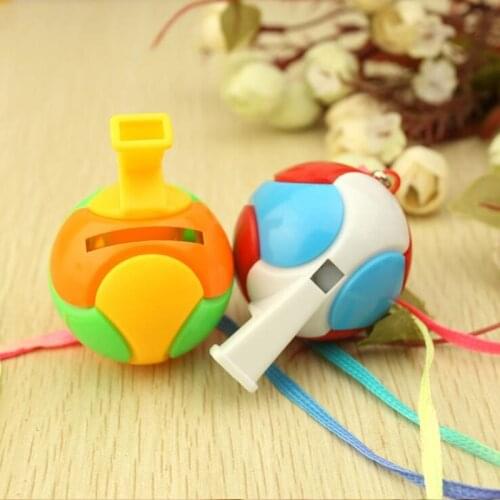 Football Whistles Kids Children Cheer Props Noise Maker Gadget Toys Birthday Party Favor Gift Christmas Halloween