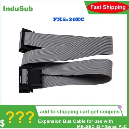 FX5-30EC Expansion Bus Cable for use with MELSEC iQ-F Series PLC