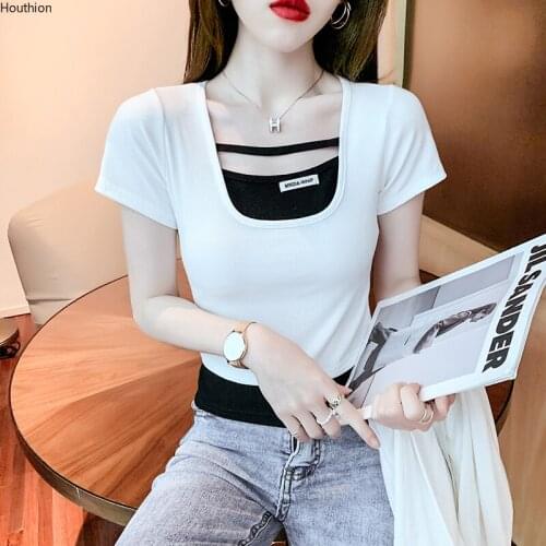 Houthion Women's Plain T-shirts