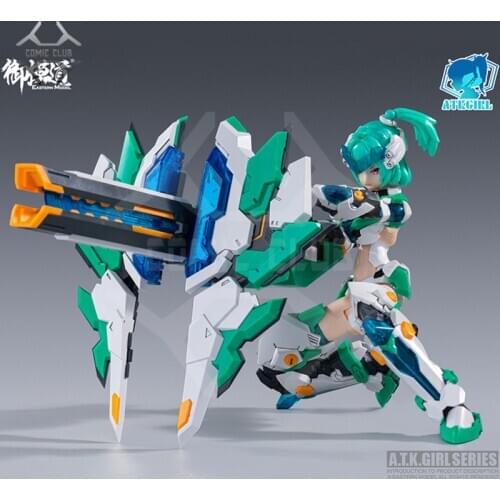 COMIC CLUB IN STOCK 1/12 Frame Arms A.T.K Girl DIVINE BEASTS-XUANWU by E-model Assembly action robot Toys Figure