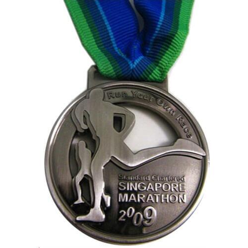 Die Casting Zinc Alloy Singapore Marathon Sport Medals for Souvenir as Metal Craf k200190