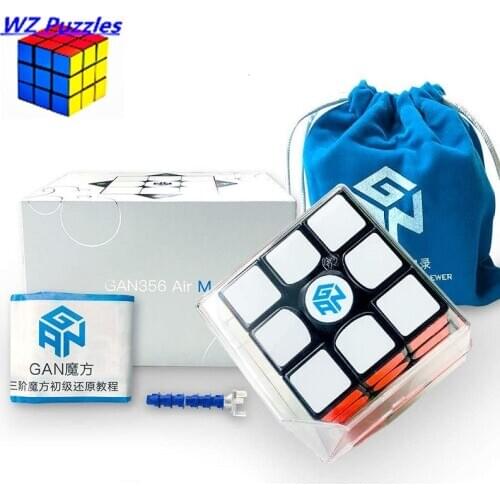 Newest 2020 GAN 356 AIR M Magnetic 3x3x3 magic cube GAN356 AIR M Speed Puzzle 3x3 GAN356AirM Cube 3x3x3 cubo magico Toys gift