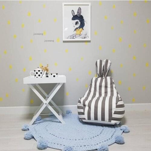 Small Apartment Cartoon Rabbit Shape Children Lazy Sofa Living Room Furniture Bean Bag Sofas Kids Bedroom Reading Leisure Sofa