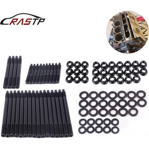 RASTP-Chevy Cylinder Head Stud Kit for LS1 LS6 LS2 4.8L 5.3L 5.7L 6.0L 33380 LQ9 Engines 1997-2003 EnginePparts RS-XZZ058