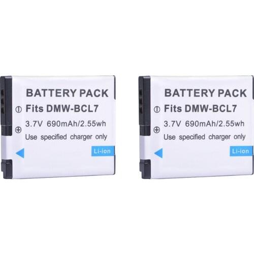 DMW-BCL7 Rechargeable Li-ion battery for Panasonic Lumix DMC-FH10, DMC-FS50, DMC-SZ10, DMC-SZ9, DMC-SZ8, DMC-SZ3, DMC-XS1,XS3
