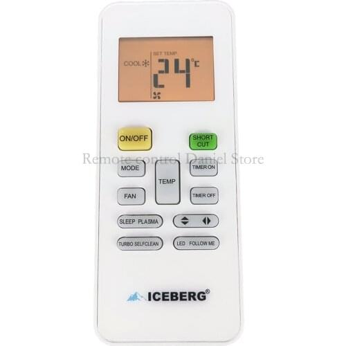 Air Conditioner Remote For MIDEA RG52A8/BGEF AC control RG52A9/BGEF RG52/BGE RG52/BGEF RG52/BGCE with Lights cool and heat