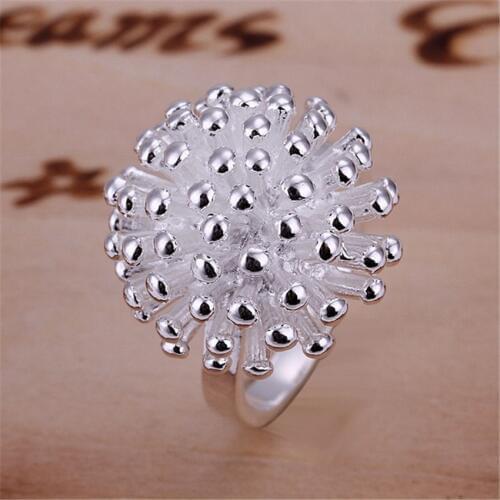 Christmas Sale free shipping girl silver ringsilver color Ring jewelry factory wholesale hot sell fashion jewelry R001