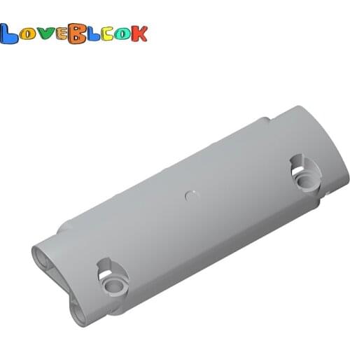 Technical Curved Panel 11x3 with 2 Pin Holes Building Blocks Assembles MOC Parts DIY Toys Gift Creative 62531 For Kid 5pcs/Lot