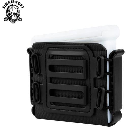 Outdoor Tactical Equipment Sniper Cartridge Box Scorpion Cartridge Box Soft Cover Wearable Belt Accessories