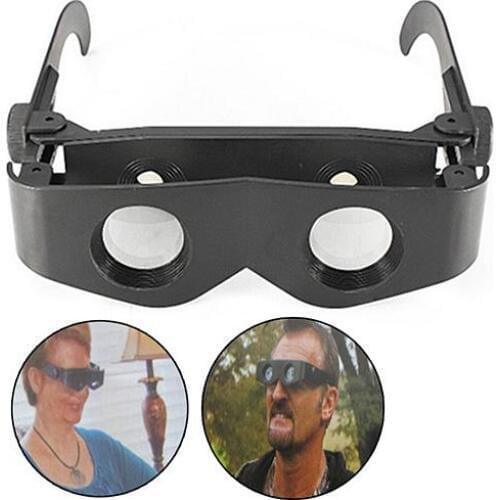 Outdoor Portable Fishing Telescope Glasses Googles High Power HD Night Vision Magnifier Binoculars for Fishing Hiking Concert